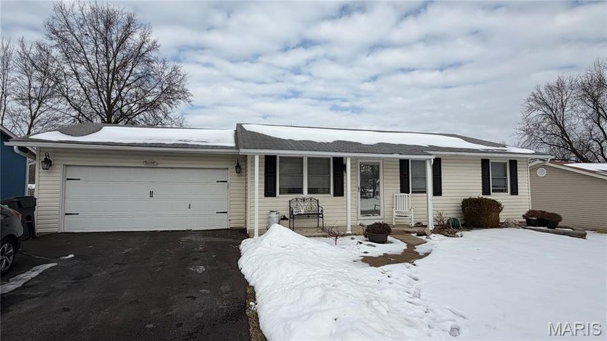 Nestled in a highly sought-after, award-winning school district, (Francis Howell) this charming three-bedroom, two-and-a-half-bath home offers the kind of comfort and convenience that’s hard to find. The entire first floor is thoughtfully laid out, with three spacious bedrooms and a bright, open living area that flows naturally into the kitchen and dining spaces—perfect for everyday living or hosting family and friends. Downstairs, you’ll find a partially finished basement that opens up even more possibilities, featuring a full bathroom and enough space for a rec room, home office, or guest suite. Step outside and you’re just minutes from a wealth of shopping, dining, and entertainment options, making it easy to enjoy a night out or run errands without the hassle. Plus, with quick access to Highway 94, commuting is a breeze whether you’re headed into the city or out for a weekend escape. It’s the kind of home that manages to feel tucked away yet right in the middle of everything—ideal for anyone who wants the best of both worlds. - Make your appointment today won't last long.