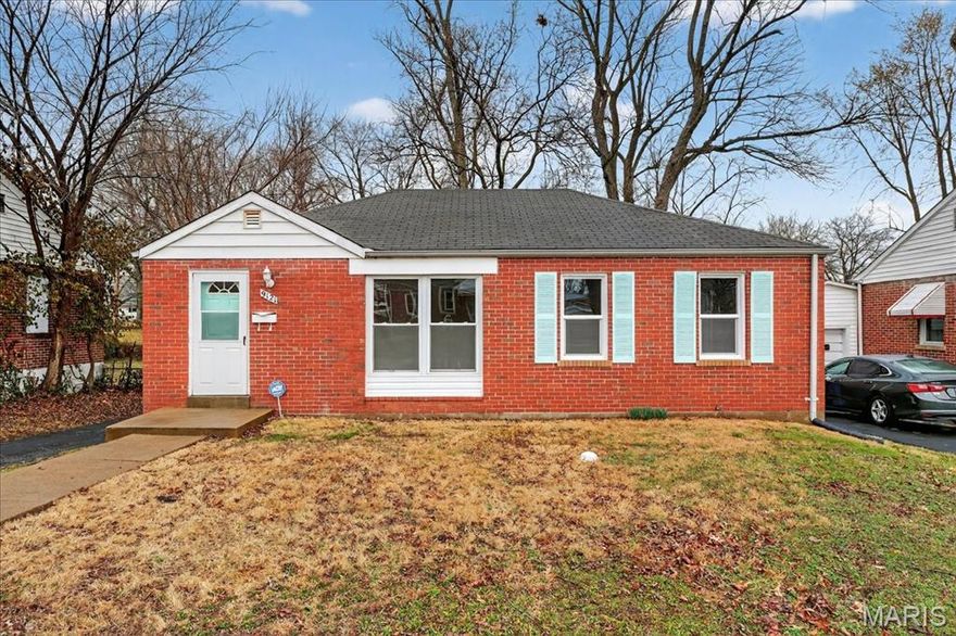 Brick ranch sitting on a spacious lot. Newly finished hardwood floors and they look really nice, newly painted walls & ceilings, double pane vinyl tilt windows(most are new), new updates to the kitchen include new ceramic tile flooring, granite counters and all appliances, electric range, microwave and dishwasher, new updates to the bathroom include vanity, mirror and lighting and new lighting through out the house. Thy basement walls have been painted and the floor is done in epoxy flake. The panel box was updated in 2023, the water heater in 2021 and the stack has been switched out to pvc. Spacious fenced backyard for people and pets. Close to places to eat, hwy 70 and the airport. I believe this house to be move in ready.