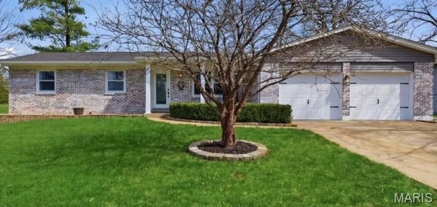 Discover the inviting charm of 414 Westbrook DR, OFALLON MO, a single-family move in ready residence. This ranch-style home has several updates within the past few years including a new roof, windows, external doors, HVAC and more (See seller disclosures and additional addendum). With three bedrooms, two bathrooms, a dining room, multi purpose area and partially finished basement this home provides comfortable accommodations. The family room features a wood burning fireplace with patio doors that bring in natural lighting. Step outside to a private yard, an ideal setting for outdoor enjoyment. The fire pit invites cozy evenings, while the dedicated outdoor dining area with pergola is perfect for meals and relaxation. The attached 2 car garage has additional storage with a driveway that allows parking for 4 additional cars. Envision your next chapter in this wonderful home; schedule your private viewing today!

Please verify measurements as they are estimates and not exact.  
School district lines can also be redrawn so advise buyers to confirm in case districts adjust lines.
