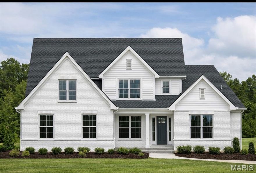 Gorgeous new construction in the award-winning Ladue School District! This custom home offers everything you’ve been dreaming of, featuring soaring ceilings, an open floor plan, beautiful hardwood floors, and exceptional attention to detail throughout. The chef’s kitchen opens seamlessly to a bright breakfast room and spacious living areas—perfect for everyday living and entertaining. The main floor also includes a formal dining room and a luxurious primary suite, which can double as a guest suite or office. Upstairs you’ll find a second primary bedroom along with two additional generously sized bedrooms, each with their own ensuite baths, plus a convenient second-floor laundry room. The finished lower level provides even more living space with a large rec room, an additional bedroom, and full bath—ideal for guests or extended living. Enjoy outdoor living on the covered patio overlooking a spacious backyard with plenty of room for a future pool. Complete with a 3-car garage, this home offers a perfect blend of style, comfort, and functionality in a highly sought-after location.