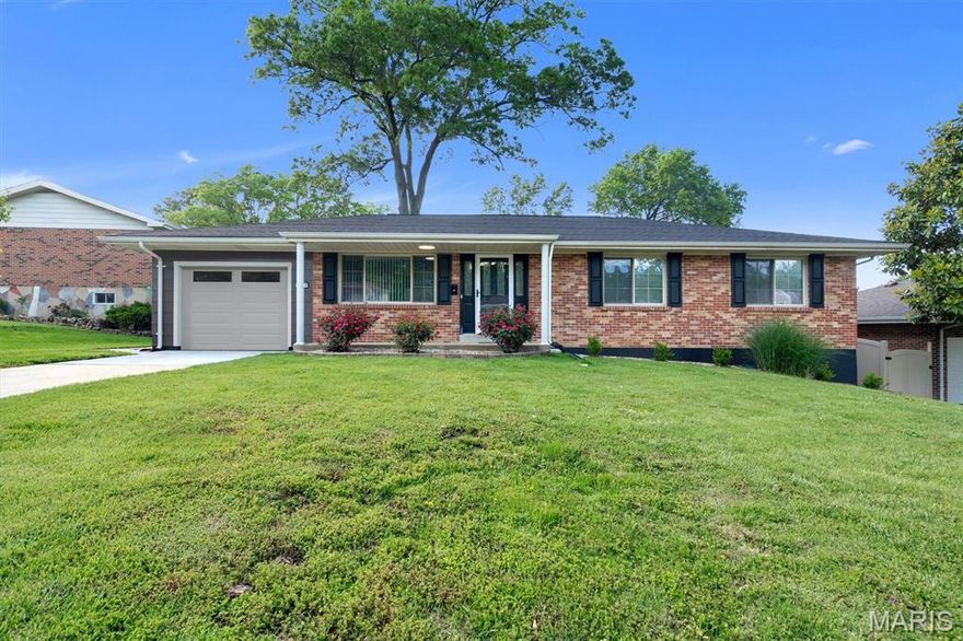 Circa 1963.  Nestled in the heart of a desirable neighborhood close to lush parks, top rated schools, and a variety of dining + shopping options just moments away.  This stunning brick ranch has beautifully landscaped grounds and has been thoughtfully renovated.  The gourmet kitchen is the heart of the home featuring beautiful quartz countertops and brand new stainless steel appliances.  The spacious center island with a breakfast bar is ideal for casual morning meals, after school snacks, or catching up with friends over coffee.  You will find a main level bonus room that offers exceptional versatility and can easily accommodate a home office, mud room or a possible fourth bedroom.  The lower level is a blank canvas waiting for your imagination ~ whether you dream of a home theatre, personal gym, art studio or the ultimate playroom, the possibilities are endless.  The generous backyard is the perfect place for vibrant gatherings, playing a game of catch or simply unwinding under the stars.  You don’t want to miss this one!