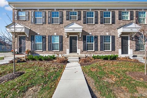 Photo of 463 Sunset Hollow Drive, Wentzville, MO 63385 (MLS # 26000596)