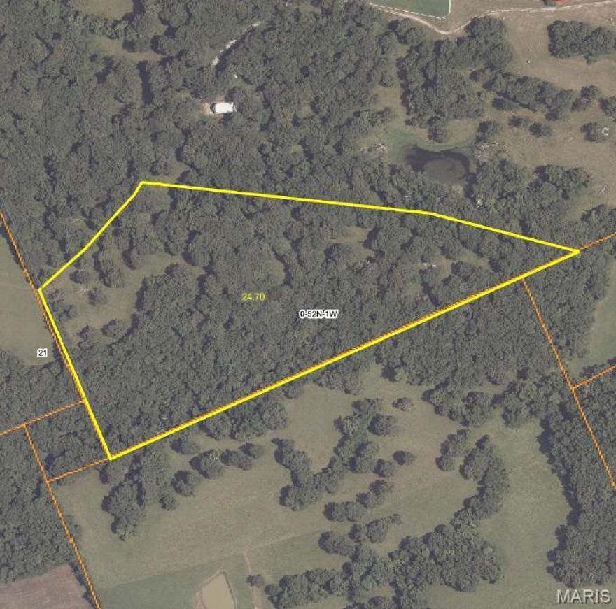 24.7+/- acres with underground electric and county water on site. This tract showcases mature trees, picturesque views, and exceptional wildlife...including turkey and trophy-size bucks. Deed restrictions permit up to two homes of at least 1,200 sq. ft. each and prohibit hog-confinement buildings, mobile or modular homes, junkyards, ATV tracks or race tracks, and logging beyond what’s needed for homesites. Additional acreage is available for expansion. Don’t miss out on this rare opportunity to own a truly remarkable property. Agent Owned.
