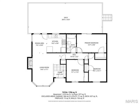 Tiny photo for 3546 Stone Mill Drive, Arnold, MO 63010 (MLS # 26018303)