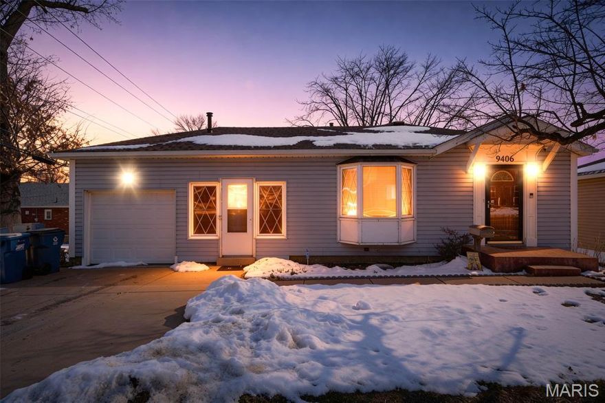 Full of charm and character this 2-bedroom, 1-bath home is filled with thoughtful updates and surprising hidden storage throughout. Gleaming wood floors and abundant natural light highlight the main level, where the living room flows seamlessly into a kitchen/dining combo ideal for everyday living and entertaining. The kitchen features under-cabinet lighting, a pantry, and clever hidden storage. The beautifully tiled bath features a heated tile floor for everyday comfort and luxury. An enclosed breezeway adds a versatile bonus space with laundry hookups and access to the one-car garage and a large, peaceful deck overlooking the private, fenced backyard perfect for relaxing or hosting guests. The partially finished walkout basement offers a flexible family room with a pocket door for two separate spaces, plus a storage room and a utility room with second laundry hookups and sink. Wide driveway allows side-by-side parking while the garage includes a small workshop space. Newer A/C and hot water heater. Seller is offering a Choice home warranty for added peace of mind. A special home full of character, comfort, and room to grow. Come fall in love!