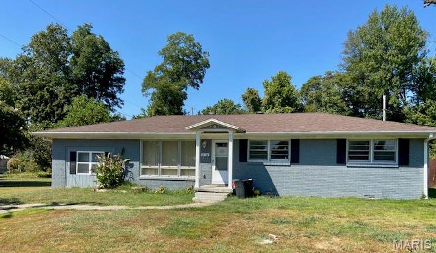 Looking to downsize ? Schedule a viewing today on this , Three bedroom Brick home , has been remodeled new flooring and light fixtures . Partial fenced backyard ! Over 1,500 Square feet .