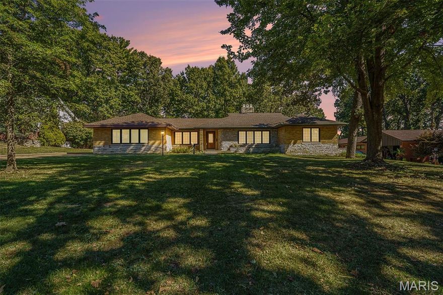 Welcome to 7369 Whitehaven Drive, nestled in the highly sought-after Forest Haven subdivision in Grantwood Village—one of South County’s most desirable neighborhoods. Located within the award-winning Lindbergh School District, this home offers a rare blend of charm, space, and an unbeatable setting.

Set on an expansive half-acre lot, the property is surrounded by breathtaking, centuries-old oak trees that create a picturesque and serene environment you simply won’t find just anywhere. Forest Haven is known for its natural beauty and unique character, and this home is no exception. Even more special, the subdivision offers direct walking access to Grant’s Farm—an incredible feature that adds both convenience and a touch of local history to your everyday lifestyle.

Inside, you’ll find beautiful woodwork that adds warmth and timeless appeal throughout the home. The layout provides comfortable living spaces with plenty of opportunity to make it your own. Downstairs, a private sauna offers a relaxing retreat—perfect for unwinding at the end of the day.

Additional highlights include a spacious detached two-car garage, offering both functionality and extra storage, as well as the privacy and room to enjoy outdoor living on your generous lot.

This is more than just a home—it’s an opportunity to live in a truly special community with character, charm, and unmatched surroundings. Don’t miss your chance to own a piece of Forest Haven.