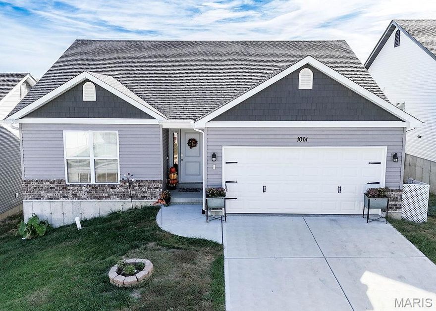 Looking for a turn key home? Look no further! Gorgeous ranch home, only 3 years old! Spacious great room that has cathedral ceilings. Open floor plan and the walk out basement is almost finished! Everything has been framed and drywalled - just looking for someone to give the finishing touches! Outside has a private backyard and a 10x10 deck and a brand new storage shed in the back! Not only is this home in a great neighborhood, but there is also a pool for everyone to enjoy and the home is within 5 minutes of all the amenities you can think of!