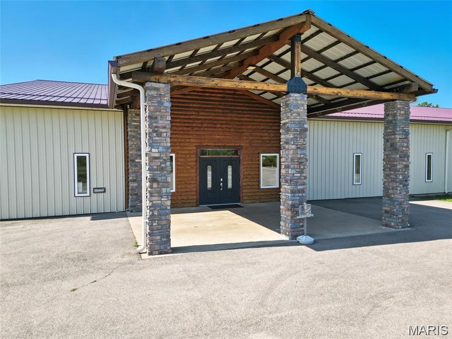 Seize this unique opportunity to own a versatile commercial property off Highway 67, just north of the Leadington exit, directly across from Mineral Area College. This high-traffic location offers exceptional visibility and accessibility, perfect for your next business venture! The main structure, a spacious 150 x 100-foot building, provides 15,000 square feet of flexible space currently housing Connection Church. With endless possibilities, this property could continue as a church or be transformed into a restaurant, banquet center, office building, or your dream project. The building features two main restroom facilities, an additional restroom with a shower, a large kitchen area, and multiple office or classroom spaces that can be reconfigured to suit your needs. With its strategic city location, high-traffic exposure, this property is a rare find. Incredible investment opportunity! Possible creative financing opportunity for a qualified buyer!