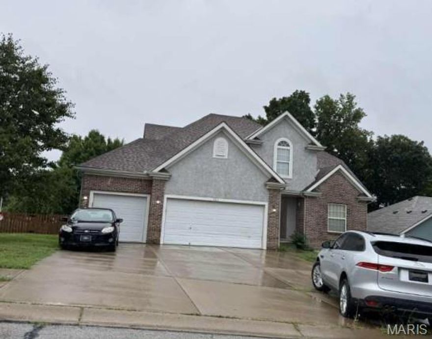 Built in 2005 this spacious 1.5 story home offers 4 bedrooms, 3 bathrooms, and approximately  2,340 square feet of comfortable living space on a ¼ acre lot. The attractive exterior showcases a timeless blend of brick and siding with a welcoming street presence and a 3 car garage providing ample storage and parking.. Situated on a nicely sized lot, the property allows room to enjoy outdoor living while still being easy to maintain. Auction Occupied NO ACCESS OR VIEWINGS of this property. Please DO NOT DISTURB the occupant. "As is" cash only sale with no contingencies or inspections.    Buyer will be responsible for obtaining possession of the property upon closing.