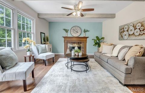 Tiny photo for 166 Southdown Drive, Chesterfield, MO 63017 (MLS # 26037558)