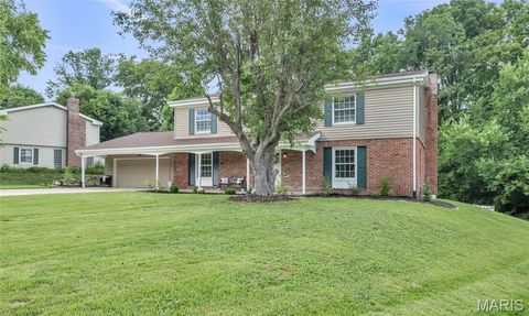 Tiny photo for 166 Southdown Drive, Chesterfield, MO 63017 (MLS # 26037558)