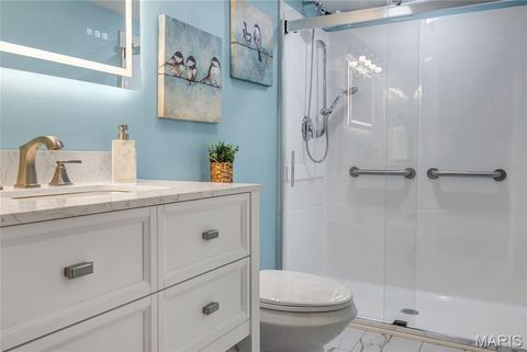 Tiny photo for 166 Southdown Drive, Chesterfield, MO 63017 (MLS # 26037558)