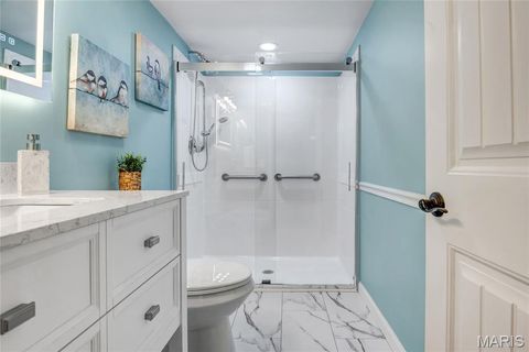 Tiny photo for 166 Southdown Drive, Chesterfield, MO 63017 (MLS # 26037558)