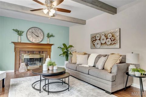 Tiny photo for 166 Southdown Drive, Chesterfield, MO 63017 (MLS # 26037558)
