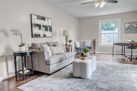 Tiny photo for 166 Southdown Drive, Chesterfield, MO 63017 (MLS # 26037558)