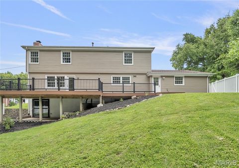Tiny photo for 166 Southdown Drive, Chesterfield, MO 63017 (MLS # 26037558)