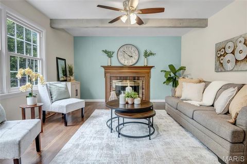 Tiny photo for 166 Southdown Drive, Chesterfield, MO 63017 (MLS # 26037558)