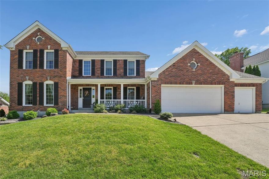 Located in the popular Meadows of Quail Creek subdivision, this spacious and inviting 2-story home offers 4 bedrooms and 3.5 bathrooms, blending comfort, style, and thoughtful design throughout. You are welcomed by a 2-story entry foyer featuring a striking T-staircase that sets the tone for the rest of the home. Just off the foyer is a separate office, providing a quiet and functional space for work or study. Much of the main floor features beautiful wood flooring, adding warmth and continuity throughout the living spaces. The main floor includes elegant crown molding and multiple gathering areas enhanced by two gas fireplaces, bringing warmth and ambiance to the home.
A standout feature is the large vaulted hearth room, which adjoins the kitchen and centers around a beautiful fireplace—perfect for relaxed living and effortless entertaining. The adjoining family room expands the home’s living space even further, offering an abundance of windows with new sun-blocking screens overlooking the sparkling pool area. This impressive room accommodates a generous seating area and a dedicated game-table space, making it ideal for hosting gatherings or enjoying quiet evenings at home.
The large kitchen features a generous center island, granite countertops, skylights, and abundant cabinetry. An inviting kitchen dining area provides the perfect spot for everyday meals, seamlessly integrated into the flow of the space. A separate formal dining room offers an elegant setting for special occasions. Just off the kitchen, you’ll find a main floor laundry room and a large pantry, adding convenience and excellent storage.
Upstairs, the serene primary suite showcases vaulted ceilings and wood flooring, creating a spacious retreat. The primary bathroom includes double vanities, a relaxing soaking tub, and a separate shower. Additional bedrooms are well-sized and thoughtfully arranged.
The lower walk-out level adds even more living space, featuring LVP flooring throughout, a large recreation area, a full bathroom, a bar area, and the home’s third gas fireplace. An additional room on this level offers excellent flexibility—ideal as a potential sleeping area, hobby room, exercise space, or private retreat.
Step outside to your own backyard oasis featuring a large in-ground swimming pool with diving board, expansive patio space, and plenty of room for a play area or outdoor activities. The oversized 3-car garage offers exceptional storage and workspace options.
The sellers have maintained the home exceptionally well, including regular winter and spring HVAC service, zoned heating and cooling, the installation of newer windows, a BEAM built-in vacuum system, and the addition of a security system—contributing to comfort, efficiency, and peace of mind for the next owners.
This home combines generous living spaces, standout amenities, and meticulous care—ideal for both everyday living and memorable gatherings.