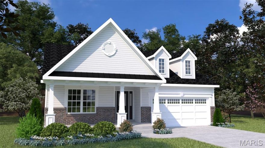 Welcome to Houston Homes, LLC! The Hawthorn is a 1,773 sf ranch w 3 BR, 2 Full BA & avail optional finished lower level (1x BD, 1x BA, rec room, unfinished storage). Standard vaulted ceiling over great room open to eat-in cafe / kitchen w standard center island, all-wood cabinets of dovetail construction w soft close doors & drawers, stainless steel appliances - including built in microwave, disposal, dishwasher & smooth top range -, granite countertops, pantry & mudroom off garage entry. Owner's suite w walk-in closet, adult height vanity w cultured marble top, shower w seat. Impressive standard features include: full sod yard & professional landscape package, 10-yr foundation leakage warranty, architectural shingles, laminate flooring in entryway, PestShield, tilt in Pella windows & sliding door, enclosed soffit/fascia, 50 gallon water heater, upgraded insulation & more. Select your colors & finishes at our Design Center. Build a Houston Home. Build a Better Home for a Better Price.