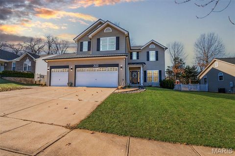 Photo of 2420 Silver Lake Estates Drive, Pacific, MO 63069 (MLS # 25081247)
