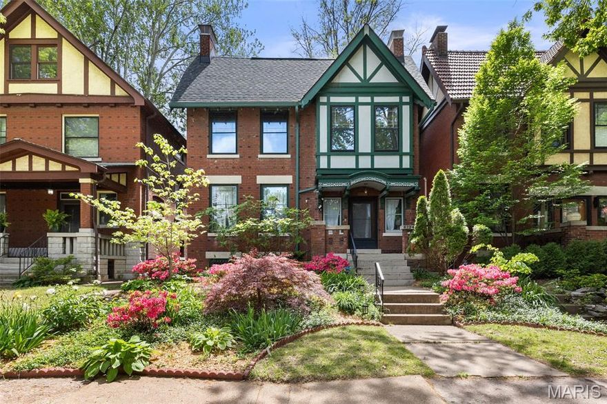 Welcome to 6124 Westminster Place, a rare opportunity to own a beautifully preserved 1910 Craftsman in the heart of Skinker DeBaliviere. Rich original woodwork, stunning coffered ceilings, substantial millwork, and picture rail molding showcase the timeless craftsmanship rarely found today. A grand entry foyer sets the tone for the warmth and character carried throughout the home.

The kitchen features new appliances and flows seamlessly to the backyard; which features a tranquil koi pond, and a composite deck perfect for entertaining or quiet evenings at home.

Upstairs, the spacious primary suite offers an ensuite bath, oversized custom closet, and attached sunroom creating the perfect private retreat. The second floor continues the home’s architectural beauty with exceptional original millwork, a second full bath with tub/shower combo, and a dramatic staircase highlighted by oversized original stained glass.

Beyond the home itself, Westminster Place offers one of St. Louis’ most beloved neighborhood communities. Porchfest, garden tours, neighborhood yard sales, winter festivals, and one of the city’s best Halloween traditions all happen right here on Westminster, creating a true sense of connection and community.

Location is unmatched with Forest Park, the Saint Louis Zoo, and the Saint Louis Art Museum just minutes away. Washington University, local coffee shops, restaurants, and entertainment along Delmar are all within walking distance, offering the perfect balance of historic neighborhood charm and vibrant city living.