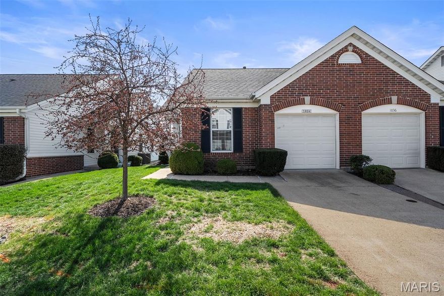 Welcome to this charming attached ranch home in the sought-after Big Bend Crossing neighborhood!  From the moment you walk in you are greeted by a warm and inviting family room with vaulted ceilings, plantation shutters and a lovely fireplace.  The open layout flows seamlessly into the dining and kitchen spaces, perfect for everyday living and entertaining.  Step outside onto the deck and take in the peaceful pond views, perfect for your morning coffee or evening relaxation.  The spacious primary suite offers comfort and relaxation, complemented by a well appointed bathroom with a walk in shower.  Down the hall, you'll find an additional bedroom, a half bath and a stackable washer and dryer conveniently tucked into a hall closet.  The finished lower level expands your living space with a fantastic area for entertaining, complete with a wet bar, a walk out to the lower deck and backyard,  making indoor-outdoor living effortless.  A full bath and ample storage round out the lower level.  Enjoy low maintenance living in the desirable Big Bend Crossing neighborhood, with fantastic restaurants, shopping and everyday conveniences just minutes away.  This one you won't want to miss!
