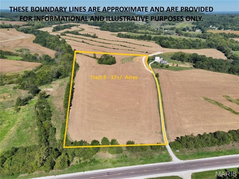 Photo of 0 Highway B (Tract B - 17+/- Acres), Elsberry, MO 63343 (MLS # 26066447)