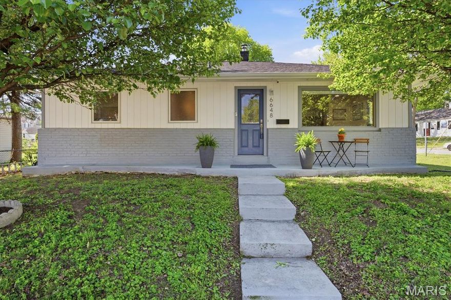 Beautiful ranch-style home offering convenient main-floor living with 2 bedrooms and 2 bathrooms. The primary bedroom is located on the main level for added ease and comfort. Enjoy an expansive kitchen featuring stainless steel appliances, a gas stove, and an open view into the main living areas—perfect for everyday living and entertaining.

Step outside to a private patio entertaining area complete with a pergola, creating the perfect setting for relaxing or hosting guests. Just steps from the back door, you’ll find the impressive 4-car detached garage with heating and cooling—ideal for car enthusiasts, a workshop, or extra storage.

The finished lower level provides additional living space with a cozy wood-burning fireplace, sleeping area, laundry space, and sump pump.

Located in the desirable Dogtown neighborhood, this home offers the perfect blend of charm, functionality, and location.