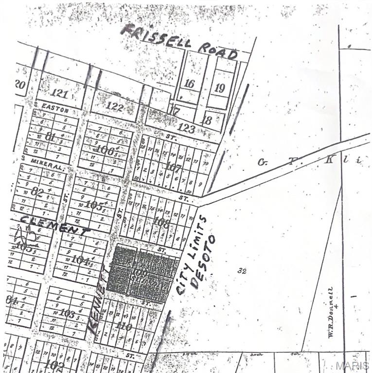 OLD TOWN ALL LOTS BLOCK 123 - Land