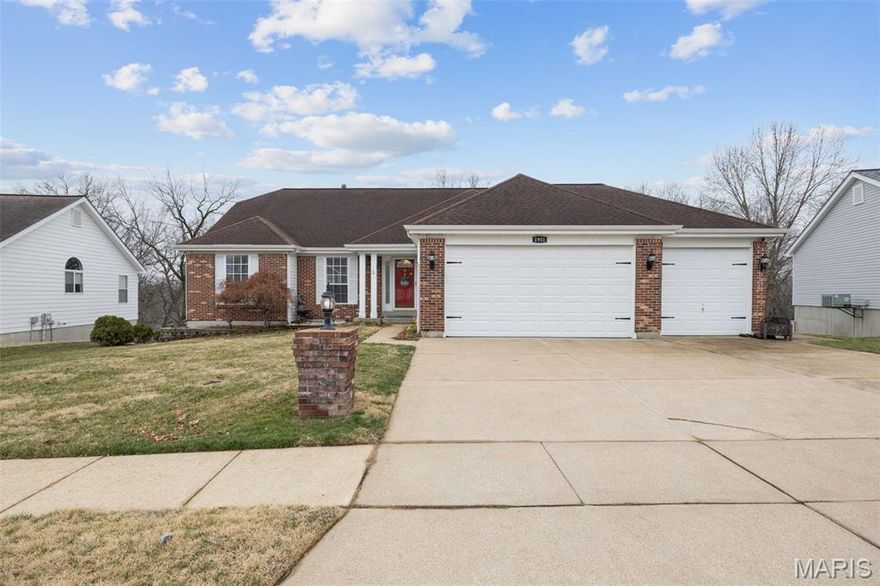 Welcome to 1951 Fox Pointe Dr in Arnold! This beautiful home features a fully remodeled kitchen with quartz countertops and stainless steel appliances, perfect for cooking and entertaining. The spacious primary suite includes a beautifully updated master bathroom, offering a modern and comfortable retreat. The fully finished basement offers additional living space along with a bonus non-traditional bedroom, perfect for a guest room, office, or flex space. You will also love the oversized 3 car garage with durable epoxy floors, providing plenty of space for vehicles, storage, or a workshop. The home is equipped with a generator, offering added peace of mind and reliability year round. A great opportunity to own a well updated home in a desirable location.