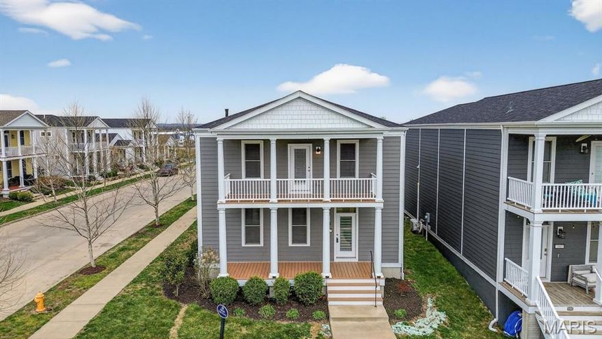 Brand New Roof, Gutters, and some Siding.  Welcome to 1001 Kilderkin Way, a beautifully appointed home located on an oversized corner lot in the highly desirable Beach District of New Town. Enjoy stunning views from the double-decker balconies and embrace the vibrant lifestyle right outside your front door.  
This open-concept floor plan features 9-foot ceilings and durable vinyl plank flooring throughout the main level. The spacious living room and additional family room provide ample space for entertaining or relaxing. The updated kitchen is a standout, offering abundant cabinetry, granite countertops, a two-tiered breakfast bar, stainless steel appliances, a pantry, and a stylish tile backsplash.  A conveniently updated main-floor laundry and a tastefully finished half bath complete the main level.   
Upstairs, unwind in the generous loft area. The spacious primary suite features its own private balcony with picturesque views of the beach and lake, plus a walk-in closet with custom storage. The updated primary bath includes dual sinks, a soaking tub, and a separate shower. Two additional bedrooms and another updated full bath complete the second floor.
The unfinished basement offers endless potential with a full rough-in, egress window, sump pit and pump, and plenty of storage. 
Outside, enjoy the cozy fenced backyard with a patio—perfect for outdoor entertaining. Situated on a corner lot, the home also offers additional space and convenient parking access.
This home seamlessly blends comfort, style, and lifestyle—just steps from all the shops, dining, and amenities that New Town has to offer. Make this exceptional home yours today!