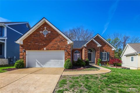 Tiny photo for 845 Wellesley Place Drive, Chesterfield, MO 63017 (MLS # 26019926)