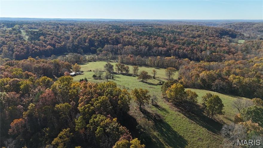 370 acres m/l of gorgeous farmland with 2 homes, 9 ponds, perimeter and cross fenced, detached garage, hay barn, dog kennel & other outbuildings.  Hills, valleys, beautiful views. Approximately 90-100 acres of fenced & cross fenced pastures, currently leased for cattle.  Woods that have only had about 20 acres timbered in the past 15 years.  Well maintained main home with 5 bedrooms, 3.5 baths, attached 2 car garage, full-finished walk out basement.  Central heat & air with outdoor wood furnace backup. Updated windows, flooring, kitchen sink & solid surface counter on main floor & kitchen appliances stay!  2nd home has 2-BR/1-BA, sunroom, newer roof, central heat/air. Detached garage/barn with concrete floor & electric, with water to building & garage door openers for double doors on each end. Corral.  2- 50 amp RV hookups w/electric & water.  Dog kennel has a water heater, 2 AC units & sink.  3 auto-heated waterers. 3 wells. Located in rural Dent County just down the road from Baptist Camp access to the Current River & Montauk State Park.