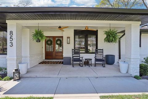 Tiny photo for 853 Elmtree Lane, Kirkwood, MO 63122 (MLS # 26021091)