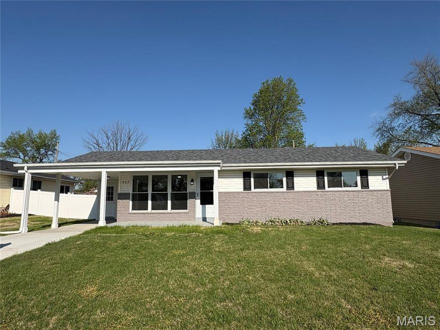 Nice updated ranch with 3+ bedrooms, 2.5 baths and a finished basement.  New roof, furnace, A/C and water heater.  Vinyl siding and all new windows and patio door.  New concrete patio and driveway.  Fresh interior paint.  New carpet in bedrooms and new LVP in living room, kitchen, dining room and hall.  New LVP in lower level family room, bedroom and bonus room.  Master bath is updated with new tub, vanity and ceramic surround.  New electric service, light fixtures, ceiling fans and devices.  Very clean home.