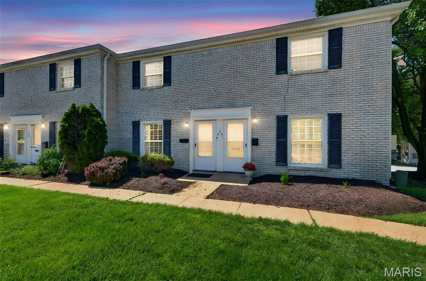 Welcome home to this beautifully updated 2-bedroom, 1.5-bath townhouse in the highly desirable Brookshire Condos in Bayless! Move-in ready and thoughtfully renovated, this home features stylish laminate flooring, fresh neutral paint, newer windows and doors, and updated bathrooms throughout.
The gorgeous kitchen offers granite countertops, abundant cabinet space, and all appliances included — making it as functional as it is attractive. Step outside to your private fenced patio, perfect for relaxing, grilling, or entertaining guests.
Upstairs, you’ll find two spacious bedrooms and a professionally updated full bath with elegant ceramic tile finishes. Convenient main-level in-unit laundry adds everyday ease.
Clean, modern, and low-maintenance living at its best — this is one you don’t want to miss!