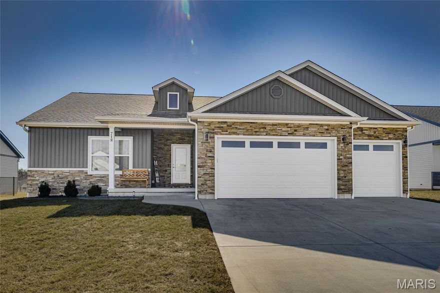 Built in 2022, which means you get modern construction without inheriting someone else’s 1997 design decisions. This 3 bedroom, 2 bathroom home offers 1,700+ square feet of clean lines, open space, and the kind of layout that actually makes sense.

The open concept main living area gives you room to spread out without yelling across the house. The kitchen flows seamlessly into the dining and living space, complete with a walk-in pantry big enough to hide your Costco haul and your snack stash. High ceilings and natural light keep everything feeling airy and not at all like a cave.

The primary suite? Spacious. Double vanity so no one is fighting over sink space. Walk-in closet that can handle real wardrobes, not just “starter home” wardrobes. The additional bedrooms are generously sized and the main level laundry means no hauling baskets up and down stairs like it’s 1882.

Now let’s talk potential. The unfinished basement is basically a blank canvas. Home gym? Extra family room? Movie cave? Hobby space? All of the above? You decide. It’s ready when you are.

Three-car garage because apparently two just isn’t enough anymore. Extra storage, toys, workshop space, or finally parking inside like an adult. The yard offers room to enjoy without committing to farm-level maintenance.

If you’ve been waiting for something newer, low-maintenance, and move-in ready without sacrificing space, this is it. No weird layouts. No mystery smells. No “we’ll fix that later” projects.

Just a solid, modern home in a great Farmington location ready for its next chapter.