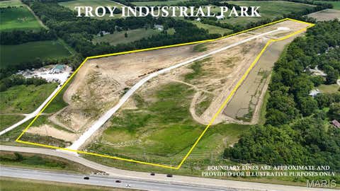Photo of 0 East Outer Road Hwy 61 (Multiple Industrial Lots), Troy, MO 63379 (MLS # 25071768)