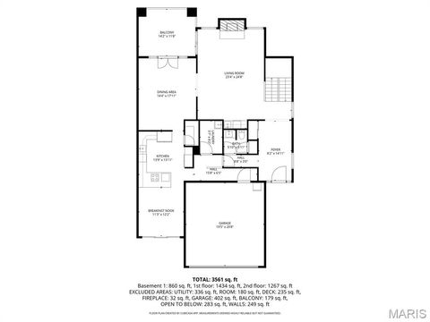 Tiny photo for 14304 Willow Spring Hill Drive, Chesterfield, MO 63017 (MLS # 26009391)