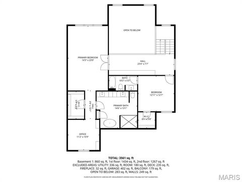 Tiny photo for 14304 Willow Spring Hill Drive, Chesterfield, MO 63017 (MLS # 26009391)