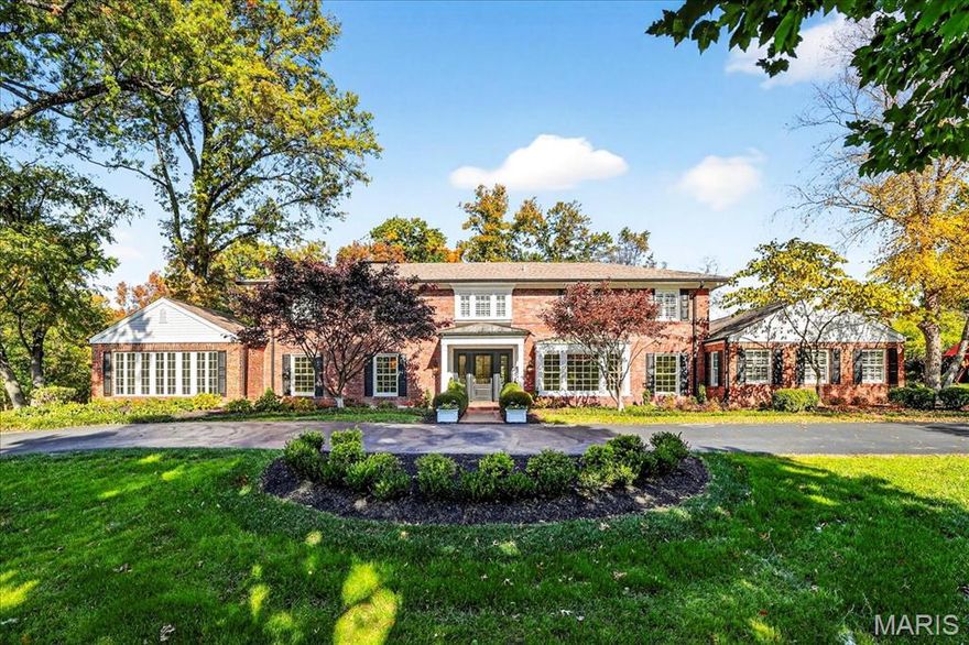 Experience the perfect blend of modern luxury and timeless charm in this completely renovated 5 bedroom, 5 full and 2 half bath estate set on 1.8 private acres in one of the area's most coveted lanes. 

From the moment you enter, you will be captivated by the refined and thoughtful design. Beautiful hickory floors flow seamlessly through the open, light filled living spaces. Beautiful living room with fireplace, dining room with stunning chandelier, awesome office with private view, spacious great room with fireplace and bookcases. The incredible gourmet white kitchen features quartz countertops, expansive center island, Wolf and Sub-Zero appliances and wet bar that adjoins a breakfast/family room with access to the outdoor grill area. The main bedroom could be a second office or great for in-law suite. Nice mudroom, laundry room with dog bath and fabulous 3 car garage with epoxy floor. 

The primary suite located on the second floor includes a spa-like bathroom and his/hers custom closets. Three additional ensuite bedrooms upstairs are great for family or guests. Enjoy resort style outdoors with salt water pool, covered grill area , lovely terraces , circle driveway, on landscaped 1.8 acre private lot..  There is nothing to do but move in!!