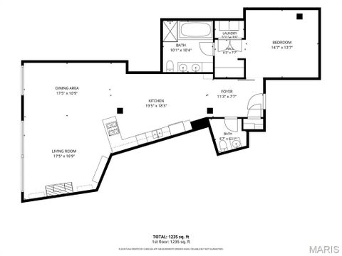 Tiny photo for 901 Washington Avenue #310, St Louis, MO 63101 (MLS # 26069007)