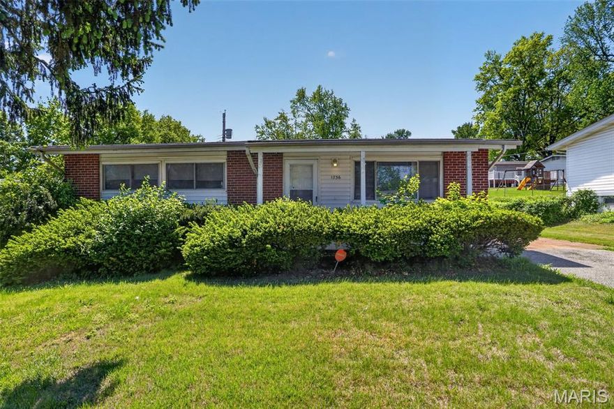 Welcome to 1736 Keelen Dr, a charming residence nestled in a quiet, established neighborhood in North St. Louis County. This home offers a great opportunity for both homeowners and investors, featuring a functional layout with comfortable living spaces and plenty of natural light throughout. The spacious yard provides room for outdoor entertaining, gardening, or future enhancements. Conveniently located near major highways, shopping, dining, and everyday amenities, this property ensures easy access to everything you need. Situated within the Riverview Gardens School District, it’s an excellent option for those seeking value, convenience, and potential. Don’t miss your chance to make this property your own!