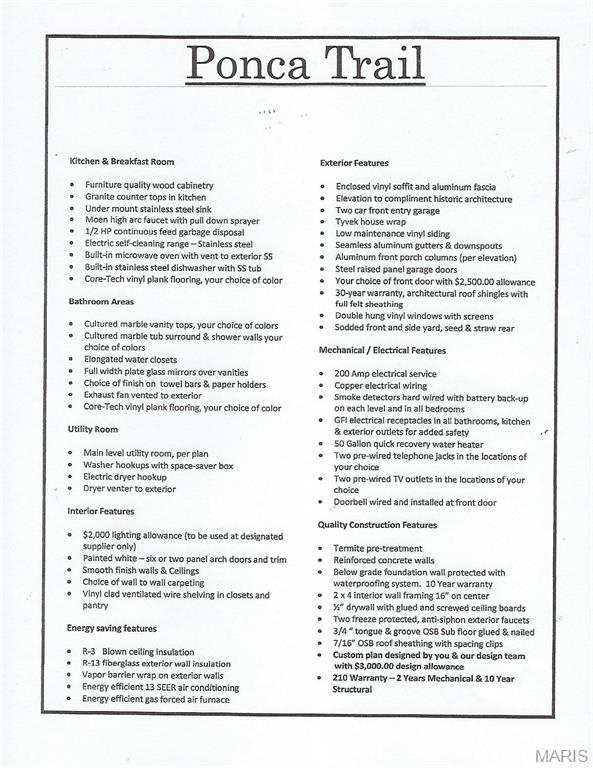 52 TBB   Ponca Trail