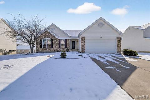Tiny photo for 110 Matthews Drive, Wentzville, MO 63385 (MLS # 25079449)