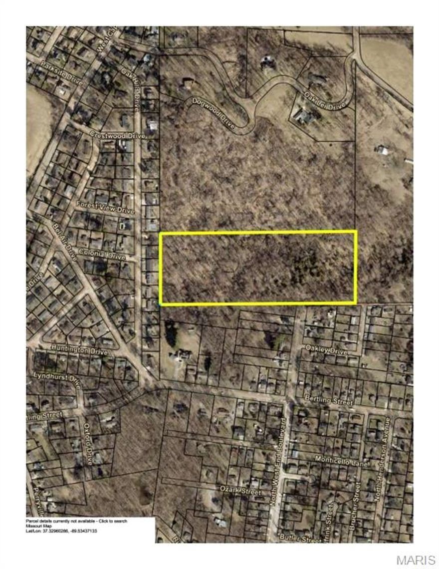 14.41 acre tract with access to all city services and with substantial street frontage.  Close to SEMO University, multi-family, and residential developments.