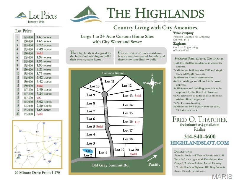 The Highlands - Land