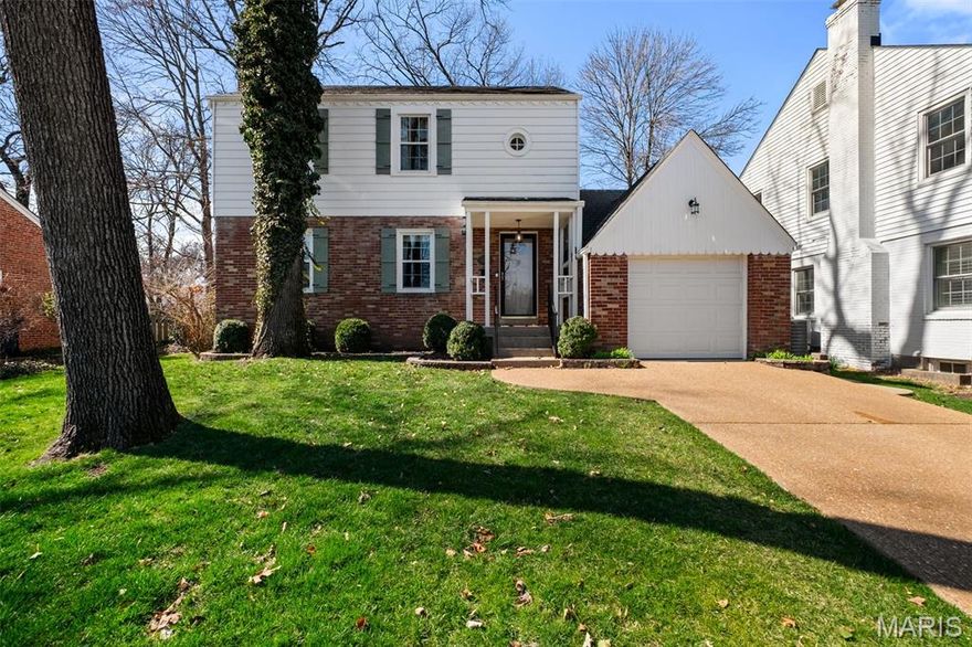 Welcome to this beautifully maintained 4-bedroom, 2.5-bath home located on one of the most desirable streets in Warson Woods. This inviting floorplan features a spacious living room with a charming wood-burning fireplace, a formal dining room, and an updated chef’s kitchen perfect for everyday living and entertaining. Gleaming hardwood floors run throughout the home, adding warmth and character.

Enjoy additional living space in the finished lower level, ideal for recreation or relaxation. Step outside to a large screened porch overlooking a lovely backyard—perfect for play, gatherings, or quiet evenings. All of this in the highly sought-after Webster Groves School District.

A truly special home that has been lovingly cared for and is ready for its next owner.