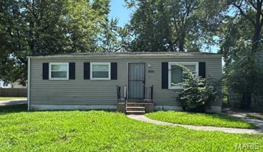 This newly updated home in Spanish Lake would make an easy addition to your portfolio. Recent interior upgrades include brand-new white kitchen cabinets and countertops, plus a new stainless-steel oven and dishwasher (installed 12/25). The open pass-through between the kitchen and living room creates the flow today’s renters prefer. The basement was refreshed in 12/25 with newly painted walls and floors, offering clean, usable space. Major mechanicals: New furnace & A-coil (5/24), Water heater (11/17). Sewer lateral needs repair. Roof is older. The property is currently vacant. Section 8 Fair Market Rent for the area is $1,530/month, offering strong cash-flow potential at this price point. Recent comparable sales: 1226 Baron — sold for $94,000 (9/25), 1223 Rhea — sold for $100,000 (10/25). Offered as-is. Please allow 48 hours for seller response. Virtual tour link: https://my.360tourlink.com/51cfcbd0-2a8b-4d10-8d58-a6b9295ccc73?type=unbranded (if the link doesn't display, please contact your agent as some 3trd party sites remove it.)